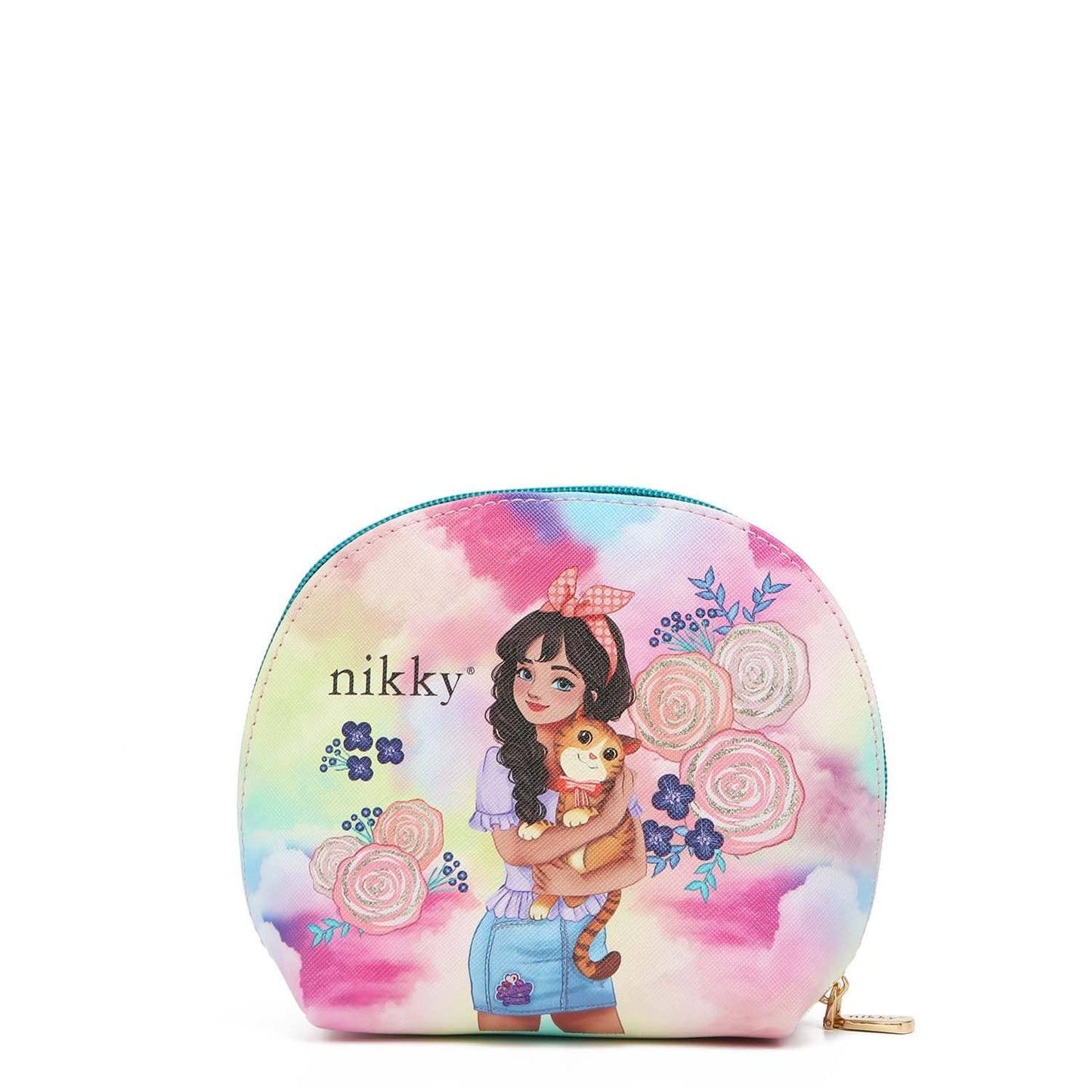 ZIP AROUND COSMETIC POUCH