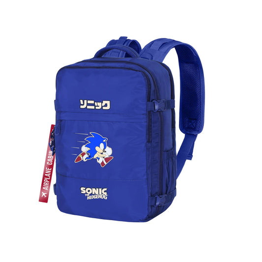 Sonic SEGA-Mercury Backpack Underseat Cabin Bag 40x20x25cm