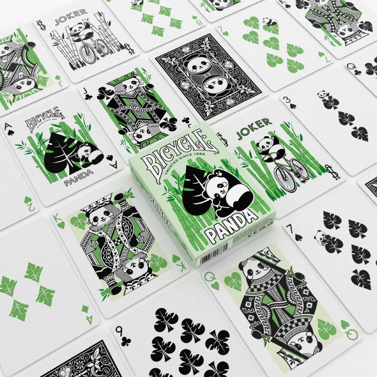 Panda Playing Cards Bicycle