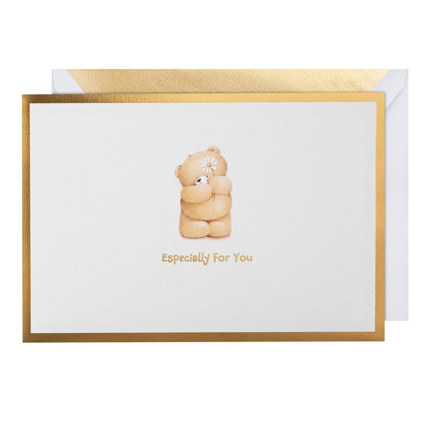 3D Pop-Up Greeting Card Forever Friends Heart & Flowers