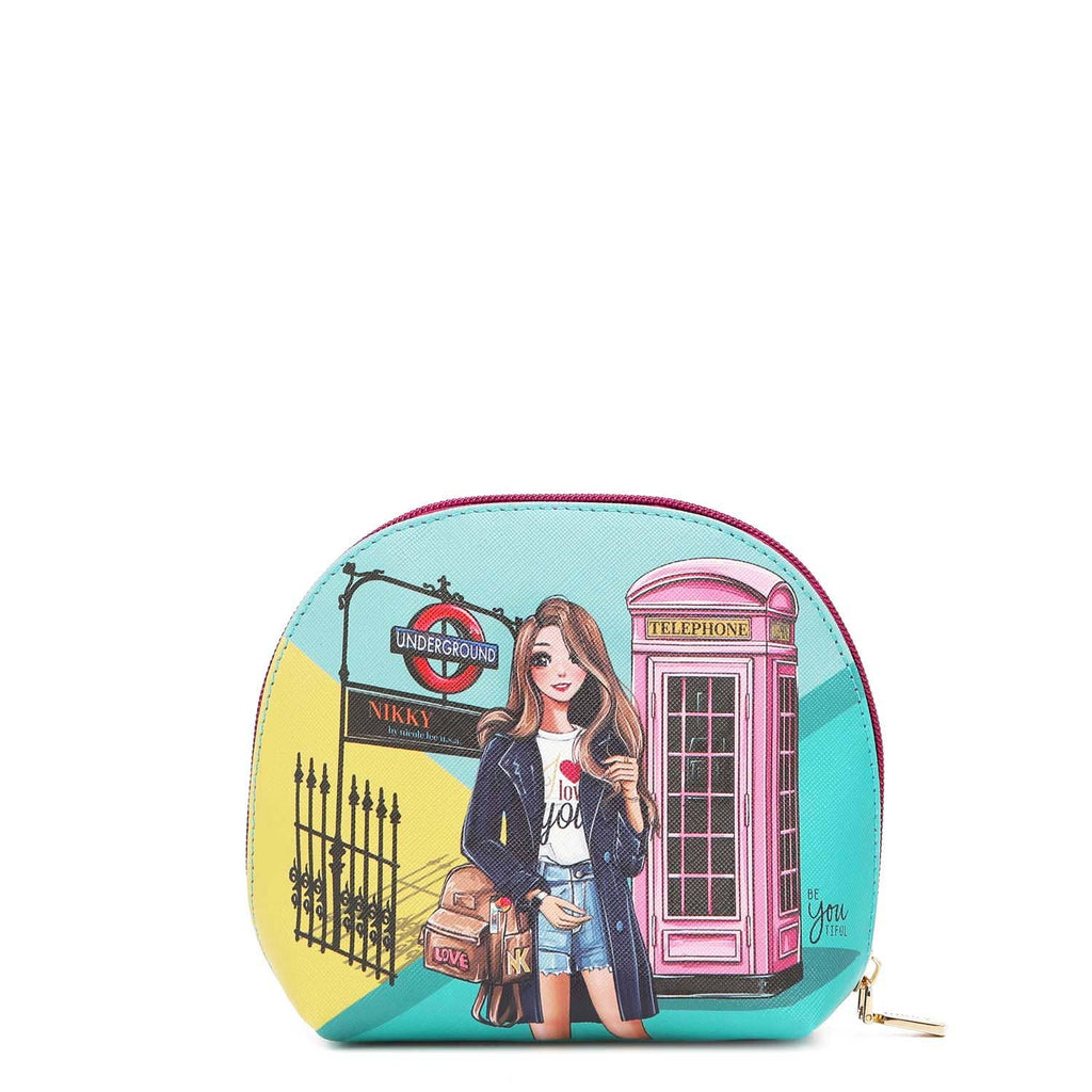 ZIP AROUND COSMETIC POUCH