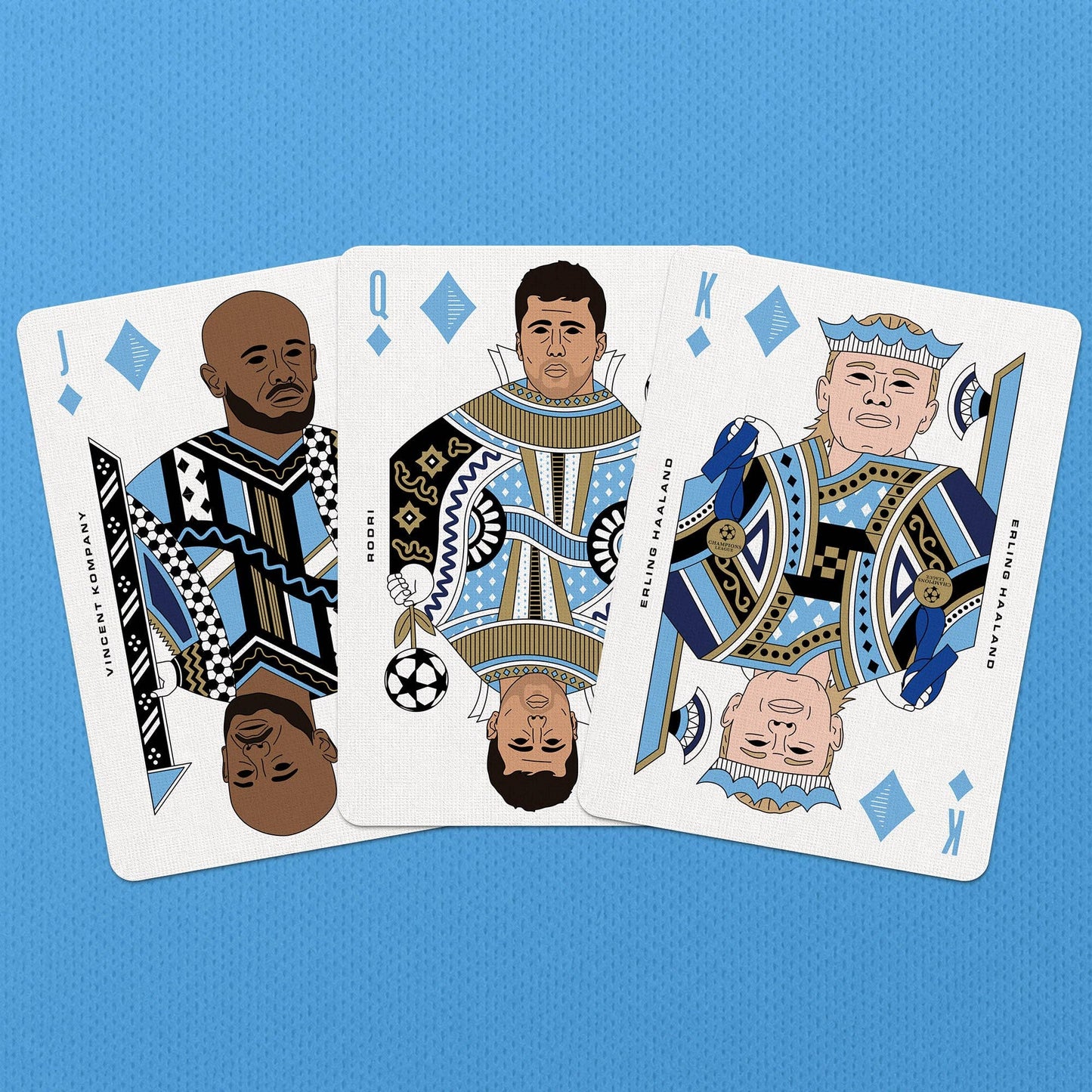 Man City Playing Cards