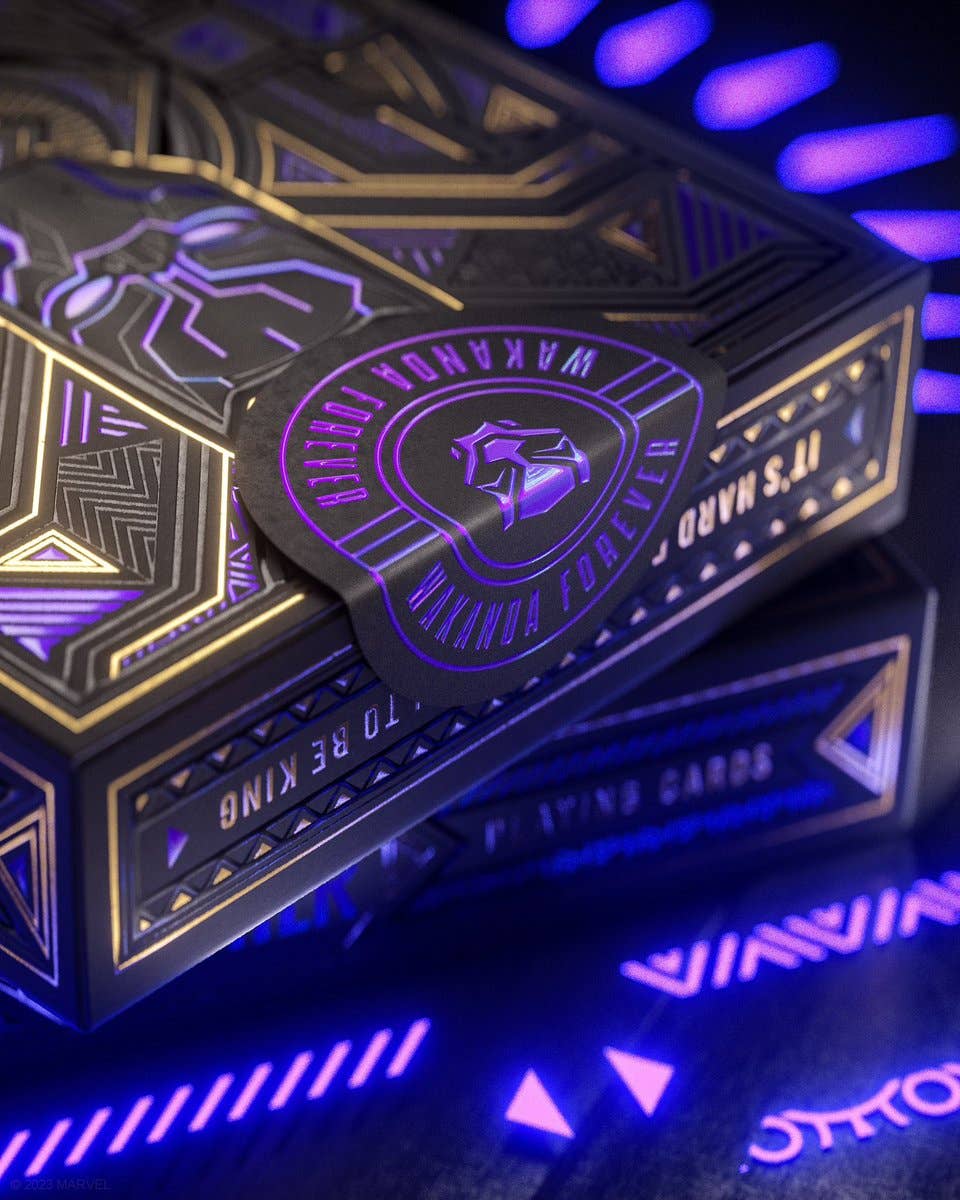 Black Panther Playing Cards Theory11