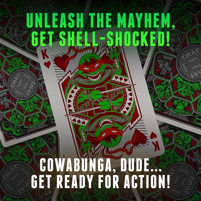 Teenage Mutant Ninja Turtles Playing Cards Theory11