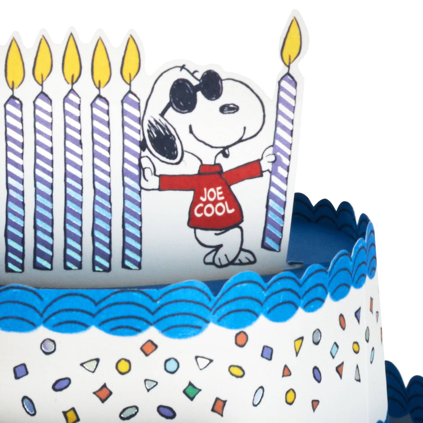 PEANUTS™️Joe Cool Paper Wonder Collection 3D PopUp Birthday