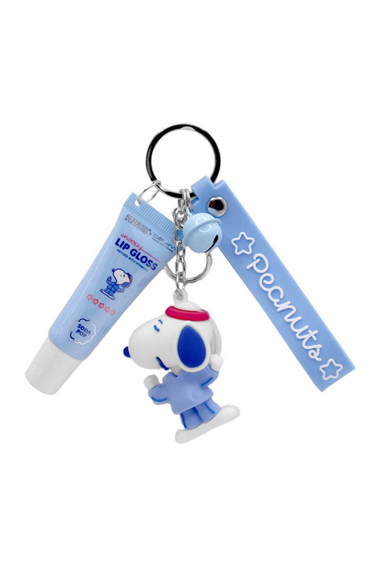 Celavi P60194 Soda Pop Snoopy Lip Gloss w/ Keychain - 12pc