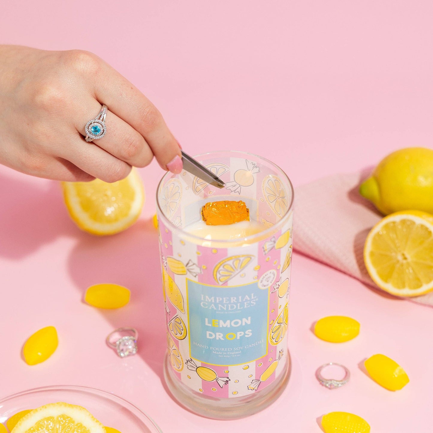 Lemon Drops - Jewel Candle