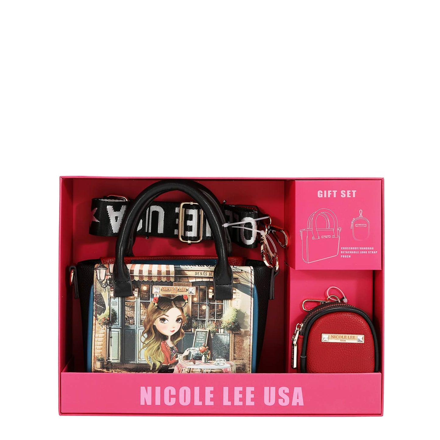 2PC GIFT SET / MINI CROSSBODY AND POUCH