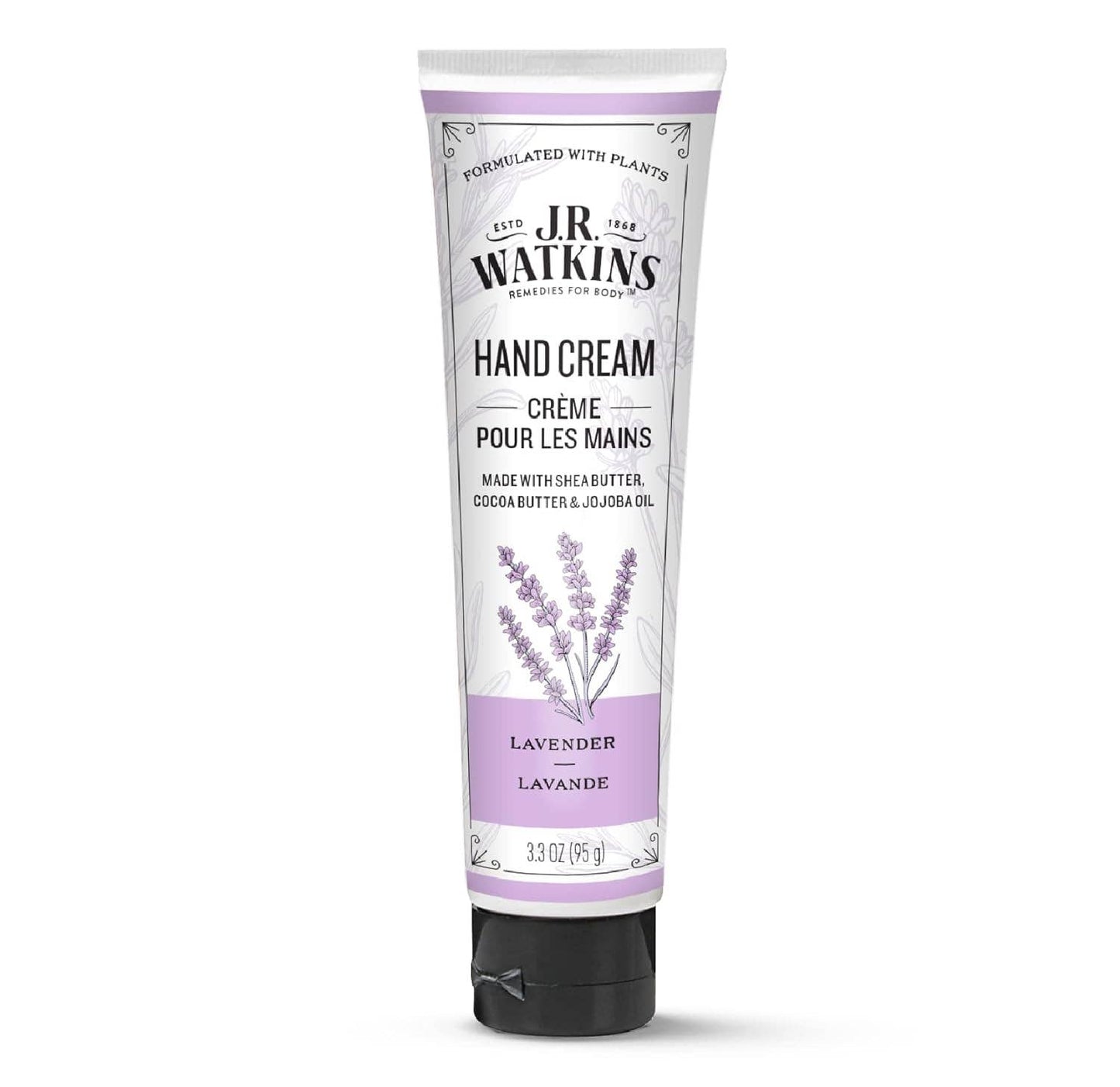 Natural Moisturizing Hand Cream Lavender 3.3 Oz.