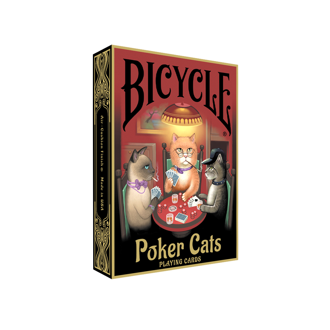 Bicycle Poker Cats V2 Playing Cards