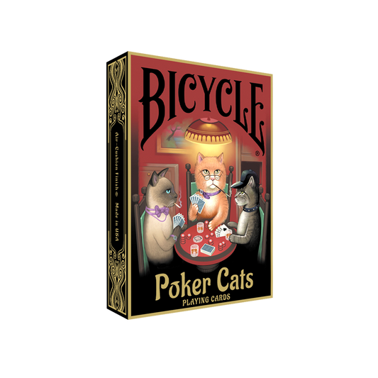 Bicycle Poker Cats V2 Playing Cards
