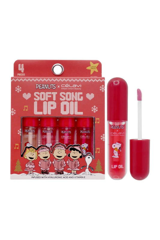 Celavi P46277H Peanuts Soft Song Lip Oil Set - 12