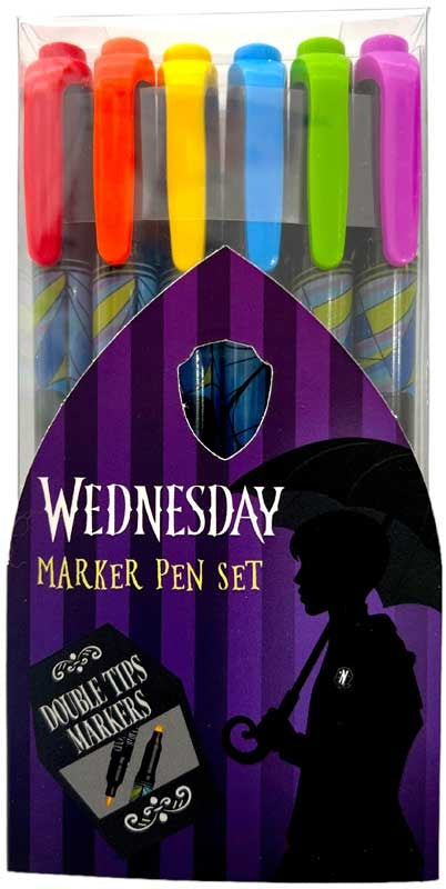 WEDNESDAY PEN - COLOUR MARKER SET