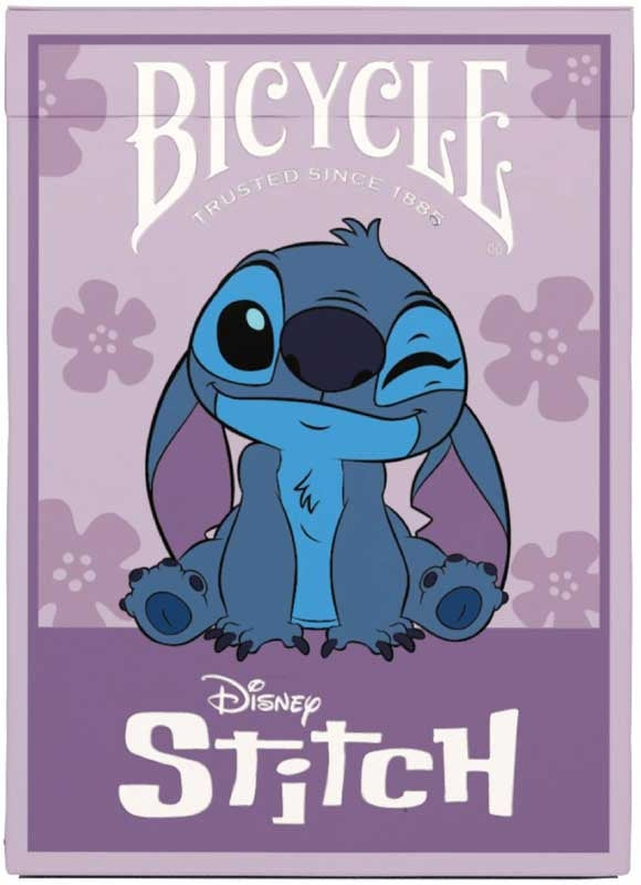 BICYCLE DISNEY STITCH PURPLE PLAYING CARDS