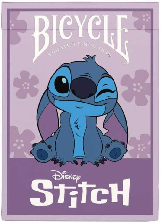 BICYCLE DISNEY STITCH PURPLE PLAYING CARDS