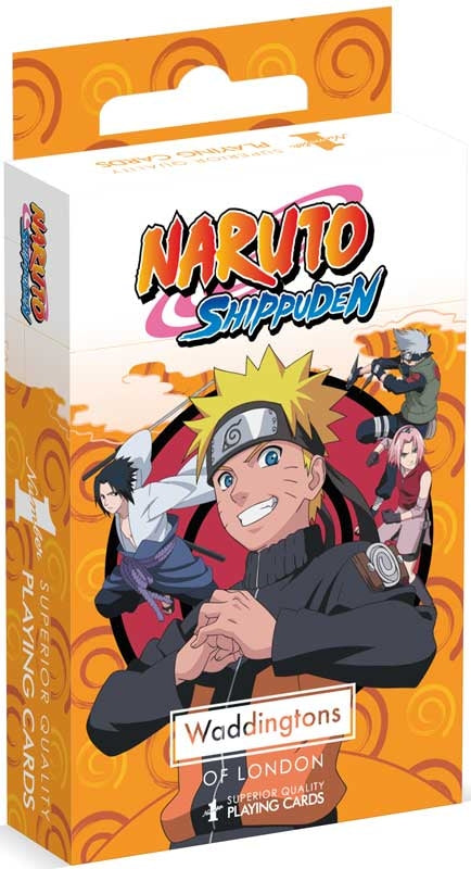 WADDINGTONS NUMBER 1 NARUTO WADDINGTONS PLAYING CARDS