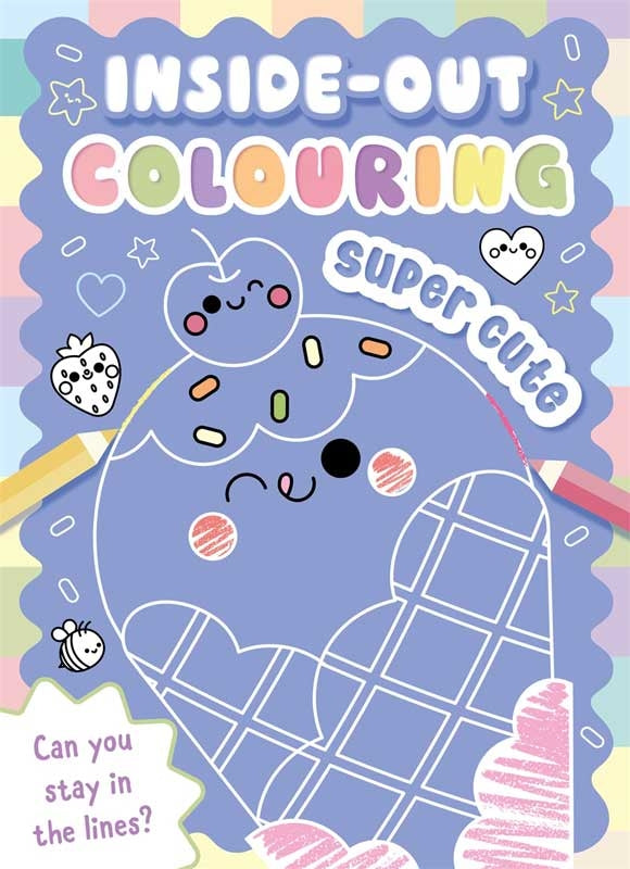 INSIDE - OUT COLOURING SUPER CUTE