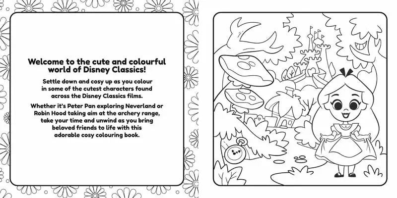 DISNEY CLASSICS: COSY COLOURING