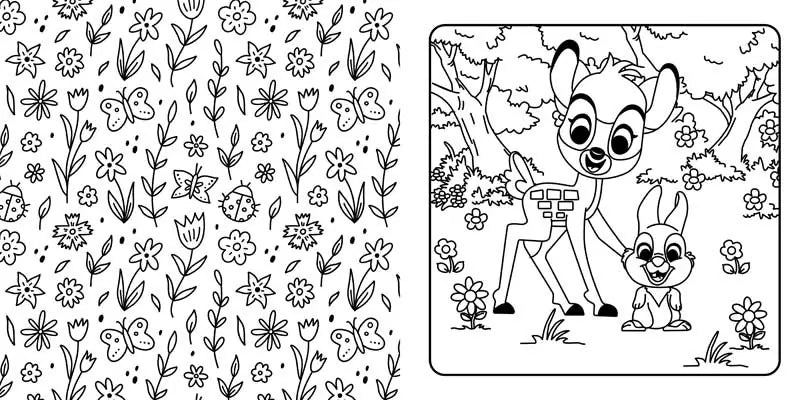 DISNEY BEST FRIENDS: COSY COLOURING