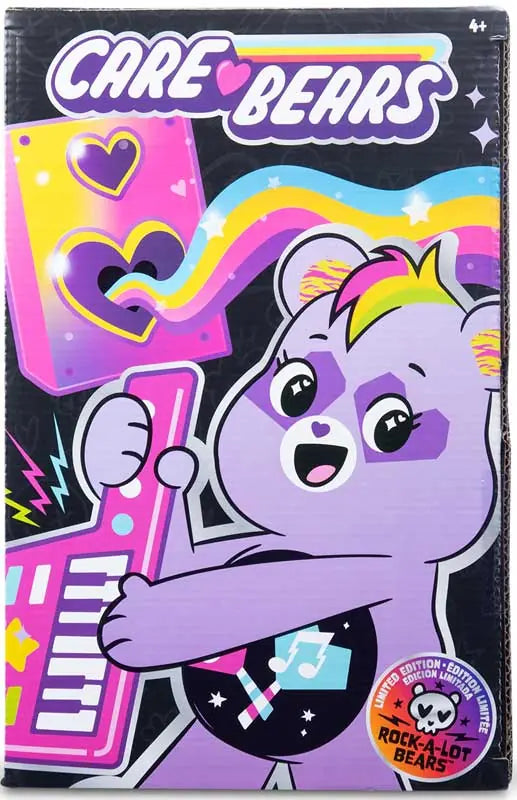 CARE BEARS - ROCK A LOT BEARS - SHARE BEAR - ECO-FRIENDLY
