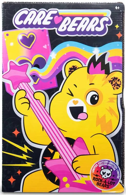 CARE BEARS - ROCK A LOT BEARS - FUNSHINE BEAR - ECO-FRIENDLY
